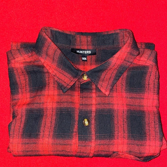 Men’s Hunter Plaid Shirt - Picture 6 of 6